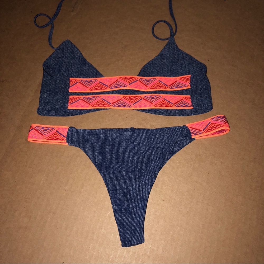 Lspace Double Trouble Bikini Xs - image 7